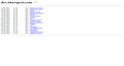 Desktop Screenshot of dev.rhrexpert.com